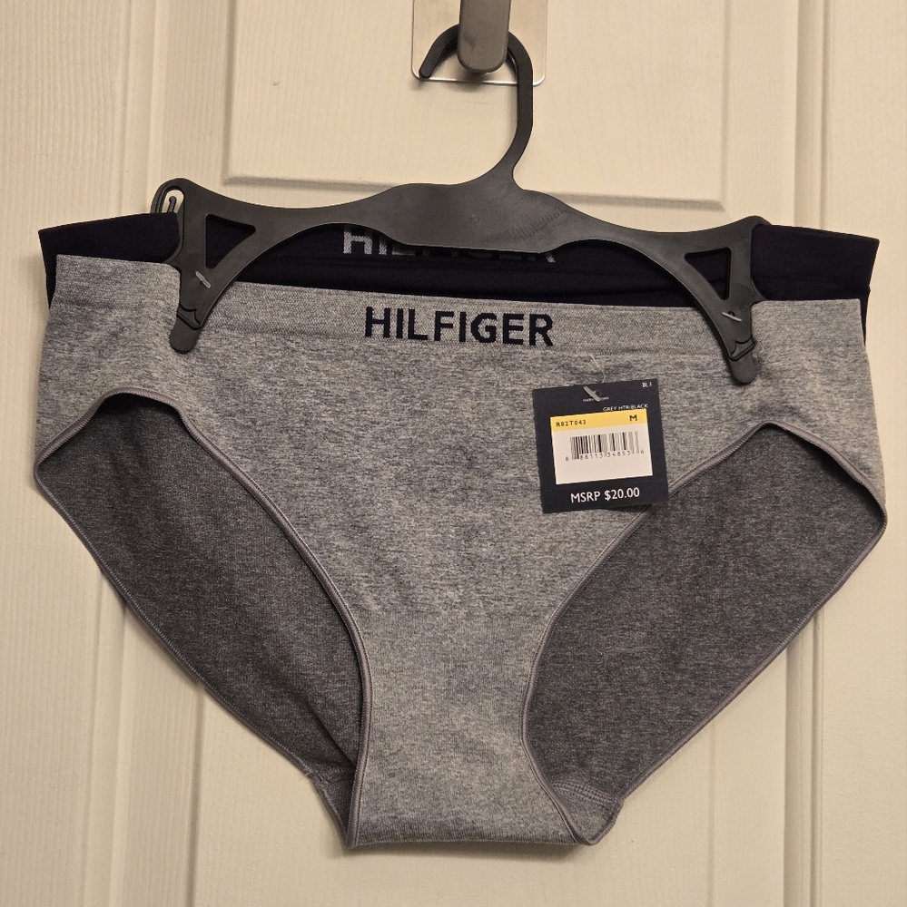 Tommy Hilfiger Womens Bikini Underwear 2 Pack - Size Medium